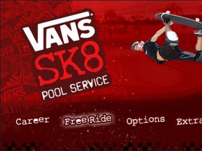 新iPhone游戏：Vans SK8：Pool Service