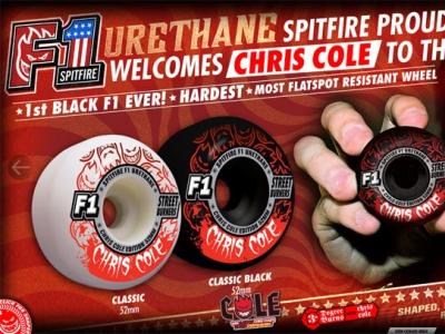 Chris Cole加入Spitfire