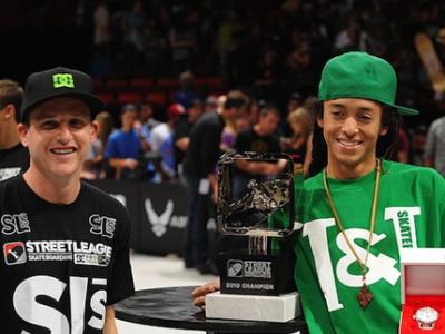 Nyjah Huston获得Street League总冠军