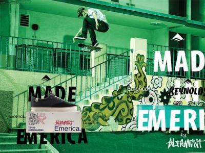 Emerica x Altamont合作Andrew Reynolds新款签名滑板鞋