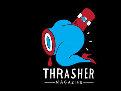 Thrasher x Parra “Credit Card”T恤