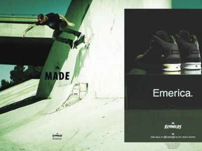 Emerica - Reynolds 新款滑板鞋3月31发售