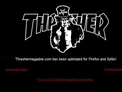 Thrasher网站改版