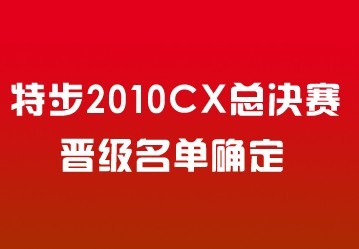 特步2010CX滑板总决赛晋级名单