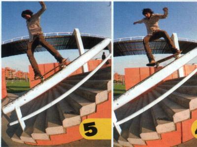 Nollie 50-50 On a Handrail-Garrett Hill