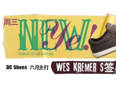 【NewYe周三】DCshoes六月主打-Wes Kremer签名款