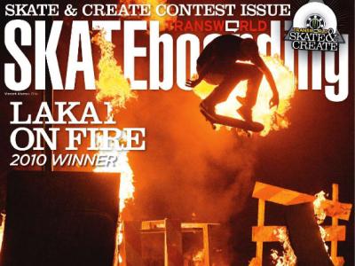 [更新video] LAKAI 成为 2010 SKATE & CREATE 冠军