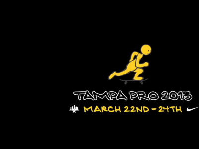 Tampa Pro 2013即将开始