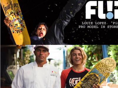滑手Louie与Curren同时晋升Flip职业滑手