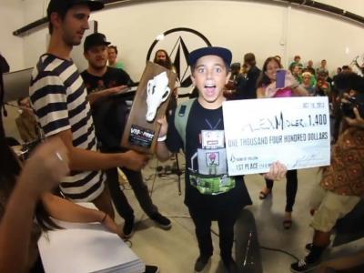 【人小鬼大】Alex Midler扶手上360 Kickflip to Lip