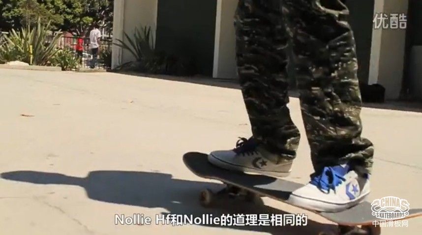 【中文字幕】滑板基础动作教学nollie heelflip