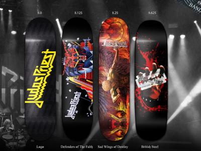 HLC滑板新概念-滑板与重金属 Music Series（乐队系列）