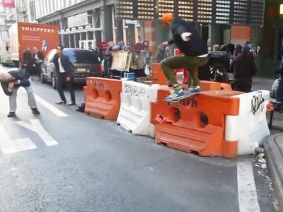 传奇滑手Mark Gonzales 纽约街头的疯狂