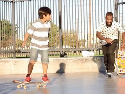 Marquise Henry滑翻Chino滑板公园