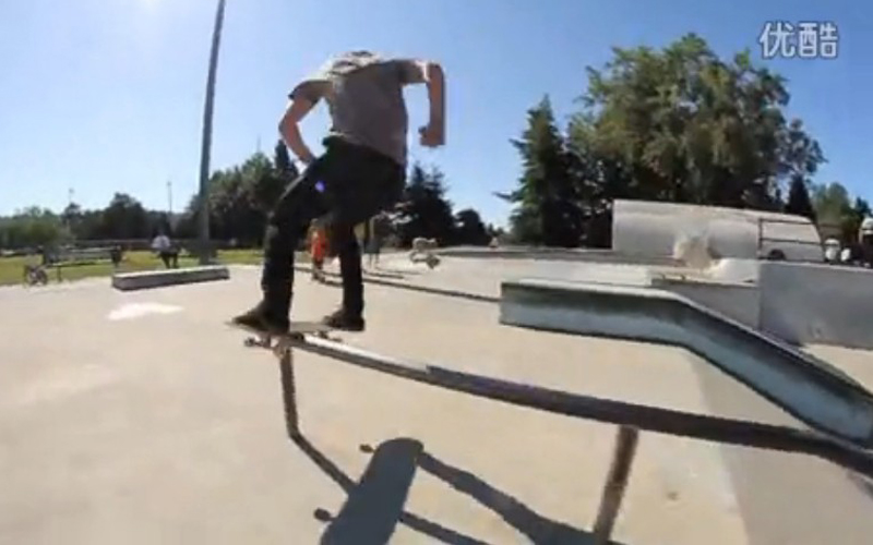 中文字幕 滑板 动作 教程 Backside 270 Lipslide Back 360 Dalton Dern Front boards