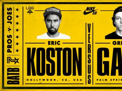 BATB7-明星vs素人平地大战 Eric Koston对战Griffin Gass