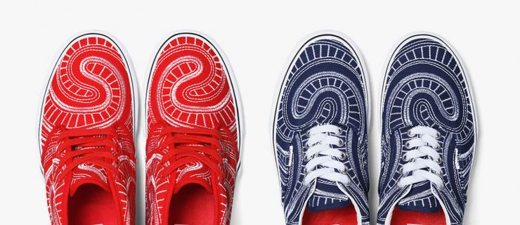 Supreme x Vans 2014 春季合作款
