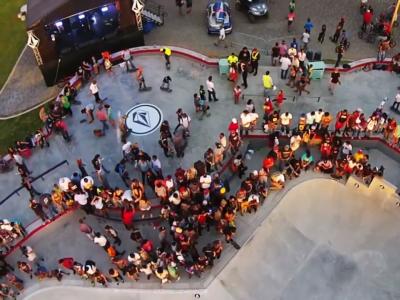 Volcom滑板表演，《True to This》首映庆祝巴拿马新滑板场！