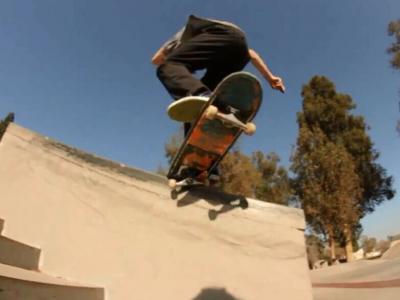 Bones Bearings宣传片-Chris Colbourn滑翻North Hollywood滑板公园