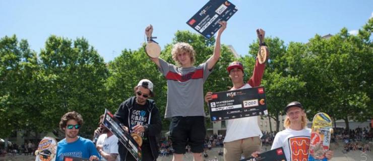 FISE World Montpellier 2014滑板职业组前三名官方视频