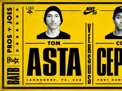 BATB7-明星vs素人平地大战- Tom Asta 对 Cody Cepeda