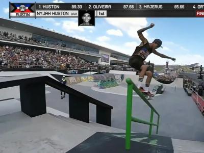 X GAMES 2014 滑板街式Nyjah & Luan名次决定视频（幕后花絮）