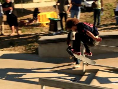 威猛爆炸头Nassim Guammaz夺得「Volcom Damn Am」葡萄牙站冠军