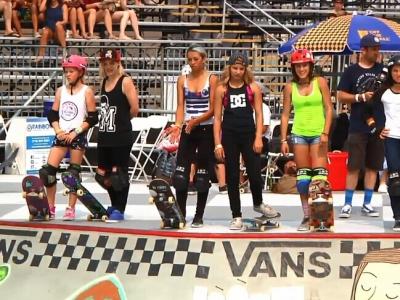 板女也疯狂， Van Doren Invitational 2014 女子组碗池决赛