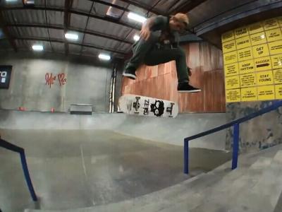 Tommy Sandoval在The Berrics板场有求必应