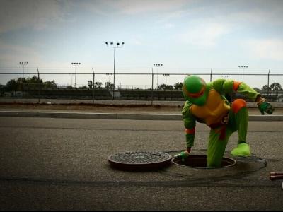 忍者神龟放弃保家卫国，改行滑板实力不容小觑