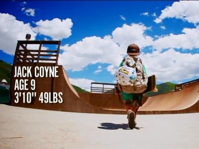 【小鬼当家】9岁小滑手Jack Coyne，一个Ollie超越身高的孩子