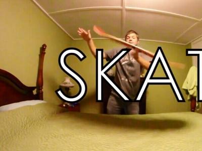 美国少年再度创新，双手玩Game Of Skate