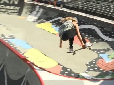 【板女动态】2014 Vans Doren邀请赛女子组碗池赛练习片段