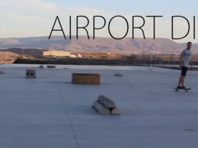 DIY飞机场改造计划，机场变身滑板场