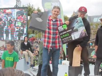 阿姆斯特丹DEW TOUR系列巡回赛的AM决赛视频