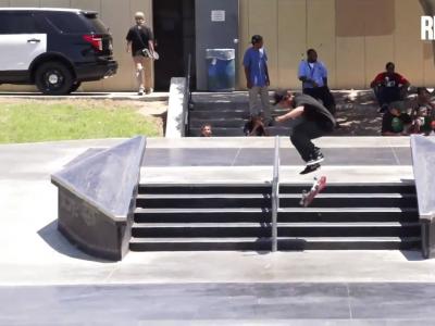 平地大招滑板超慢镜展示