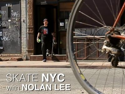 帽饰品牌Quintin Co旗下滑手Nolan Lee带你游览纽约城的滑板地形