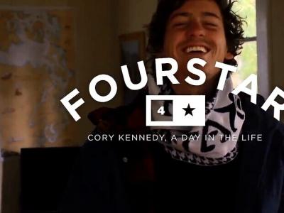 Fourstar滑手Cory Kennedy华盛顿州滑板的一天