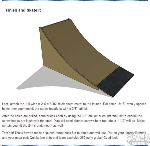 滑板店 道具 制作 弧面 Launch Ramp 抛台