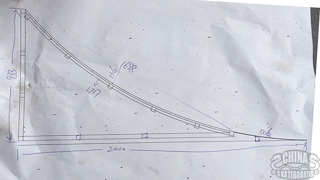 滑板店 道具 制作 弧面 Launch Ramp 抛台
