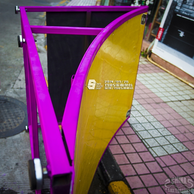 滑板店 道具 制作 弧面 Launch Ramp 抛台