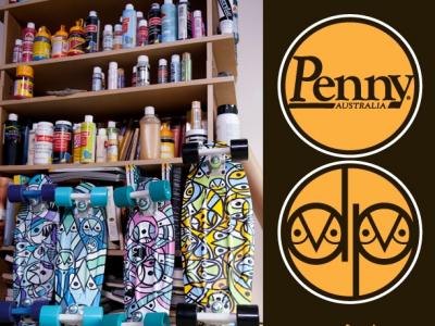 创造滑板后经典时代-Penny X Pendleton艺术家合作款香蕉板发布