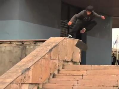 西班牙JART SKATEBOARDS - THE AM PROJECTO滑手SERGIO MUÑOZ