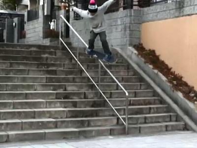 【小鬼当家】日本五年级少年KEYAKI IKE，超强mini ramp&街式技