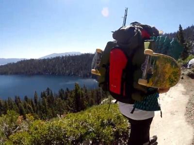 滑板中的世外桃源：深入美国内华达山脉中的天然板场