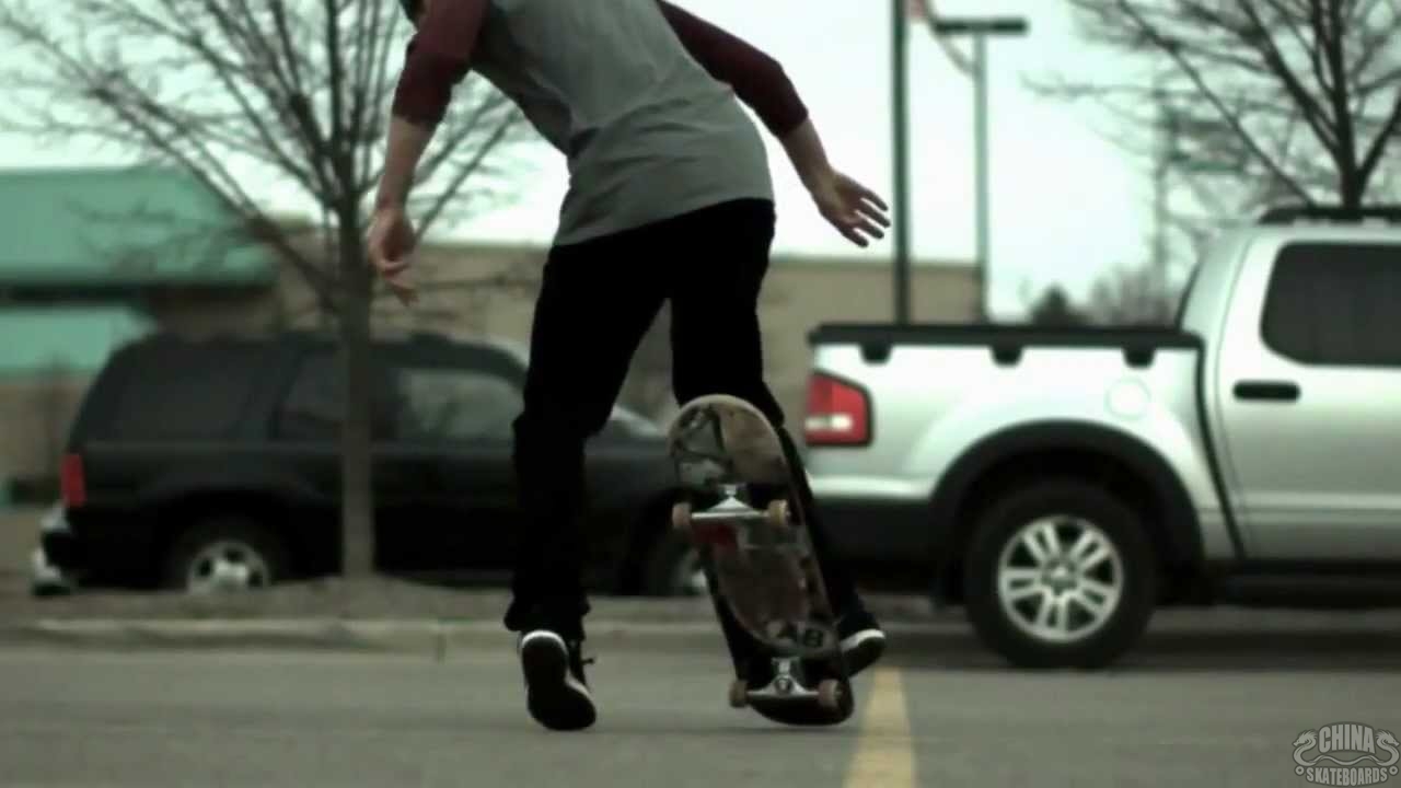 滑板 动作 教学 BS 360 no comply 滑板 动作 教学 BS 360 no comply