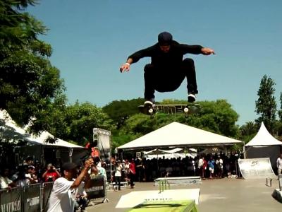 2014 Matriz Pro组滑板赛，Luan爷轻松夺冠