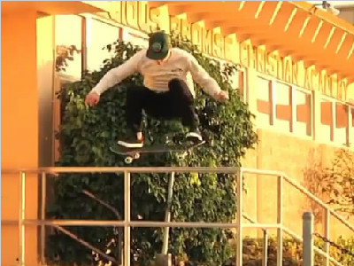 TWS最新滑板影片“Outliers”Huf滑手Brad Cromer个人部分