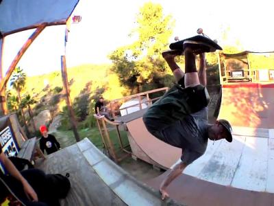 滑板人梦寐以求的后院地形：Drehobl的私人U池