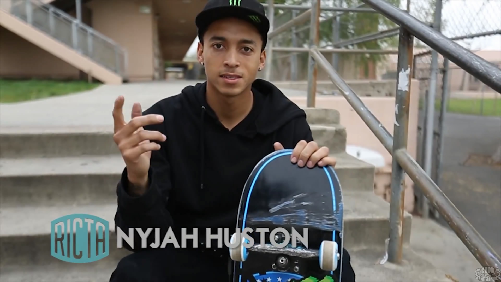 nyjah huston拍摄ricta新款slix滑板轮宣传片